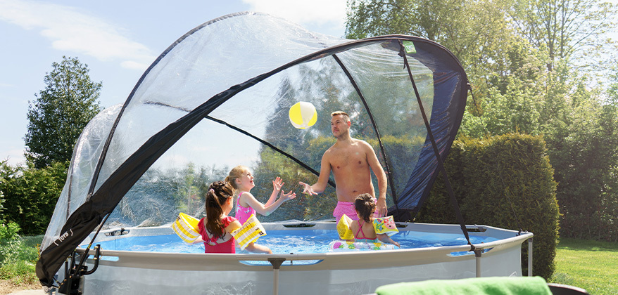 Acqua della piscina pulita più a lungo