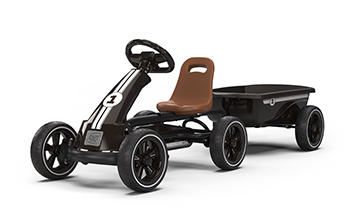 Go kart con rimorchio | EXIT Foxy e rimorchio Black