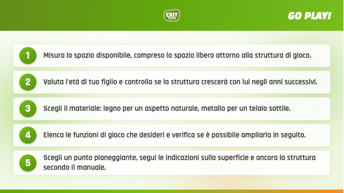 Quale struttura da gioco per il tuo giardino? | EXIT Toys