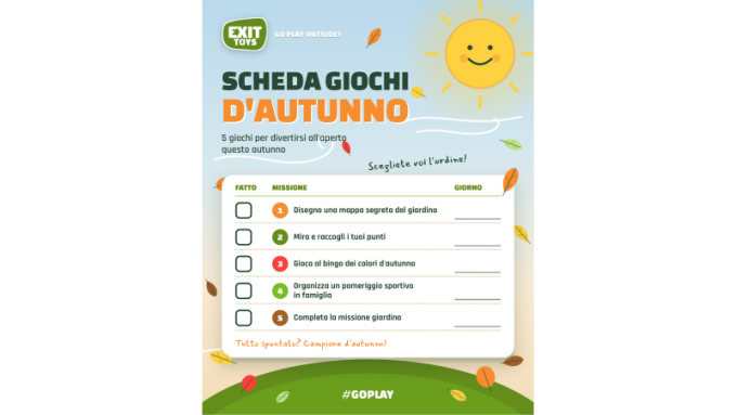 Giochi d'autunno: 5 idee da fare in giardino