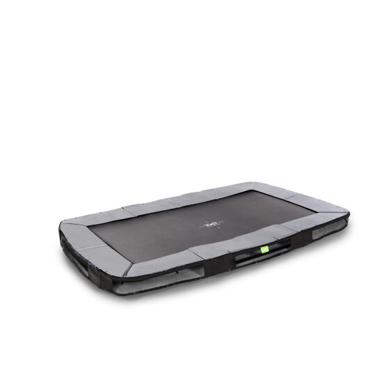 Trampolino elastico interrato sportivo EXIT Elegant 214x366cm - nero