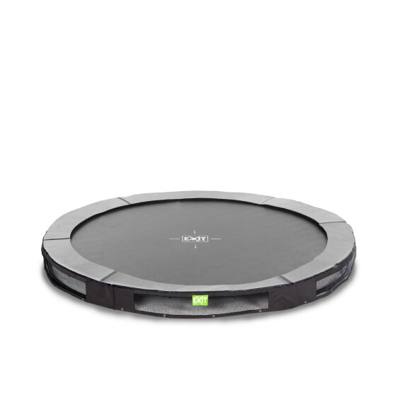 Trampolino elastico interrato sportivo EXIT Elegant ø305cm - nero