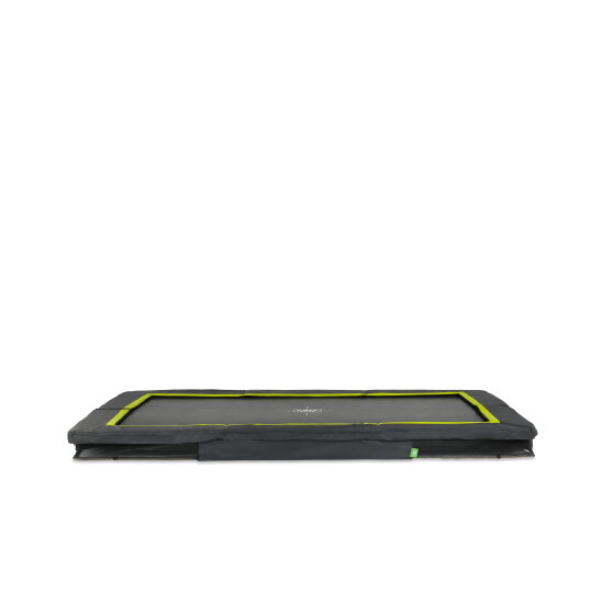 Trampolino elastico interrato sportivo EXIT Silhouette 214x305cm - nero