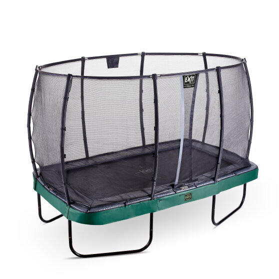 Trampolino elastico EXIT Elegant Premium set completo 244x427cm - verde