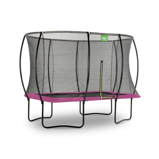 Trampolino elastico EXIT Silhouette 244x366cm - rosa