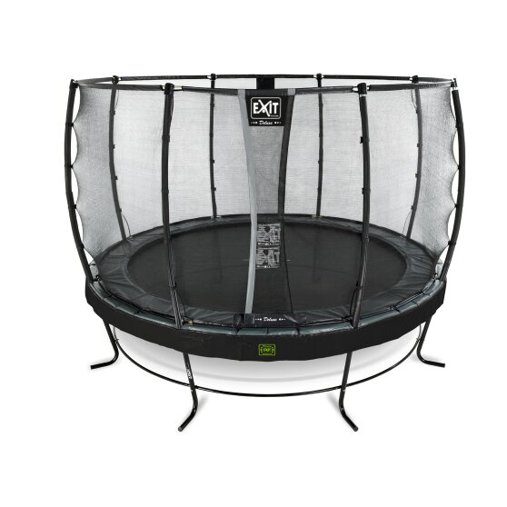 Trampolino elastico EXIT Elegant Premium set completo ø366cm - nero