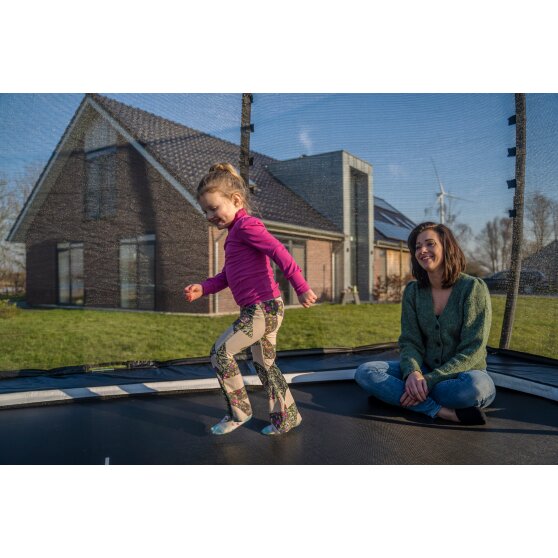 EXIT Allure Premium trampoline 244x427cm - green