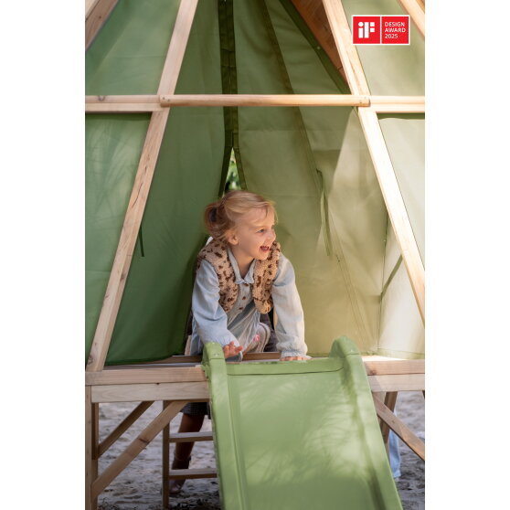 Casetta da gioco per bambini Yuki 300 con scivolo EXIT Toys