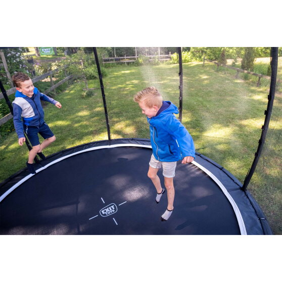 Trampolino elastico interrato EXIT Allure Classic &oslash;366cm - nero
