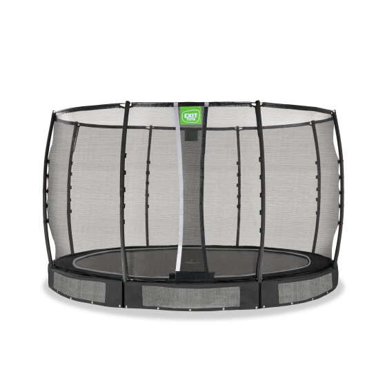 Trampolino elastico interrato EXIT Allure Premium ø366cm - nero