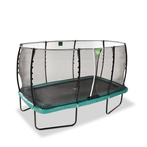 Trampolino elastico EXIT Allure Classic 244x427cm - verde