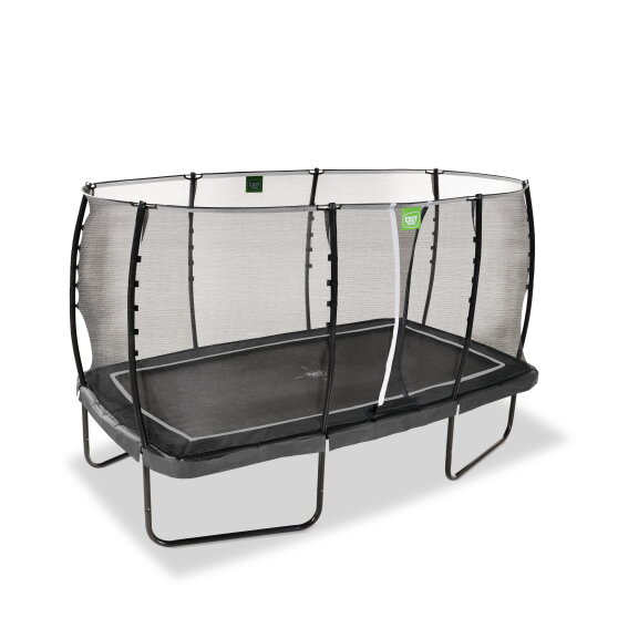 Trampolino elastico EXIT Allure Classic 244x427cm - nero