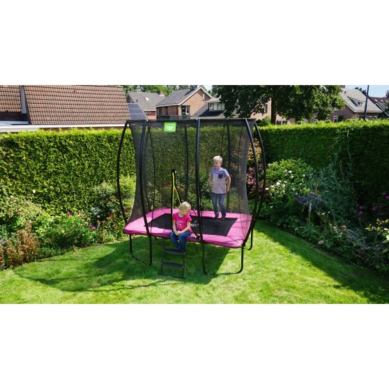 EXIT Silhouette trampoline 153x214cm - pink