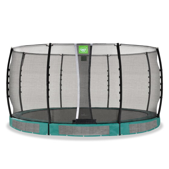 Trampolino elastico interrato EXIT Allure Classic &oslash;427cm - verde