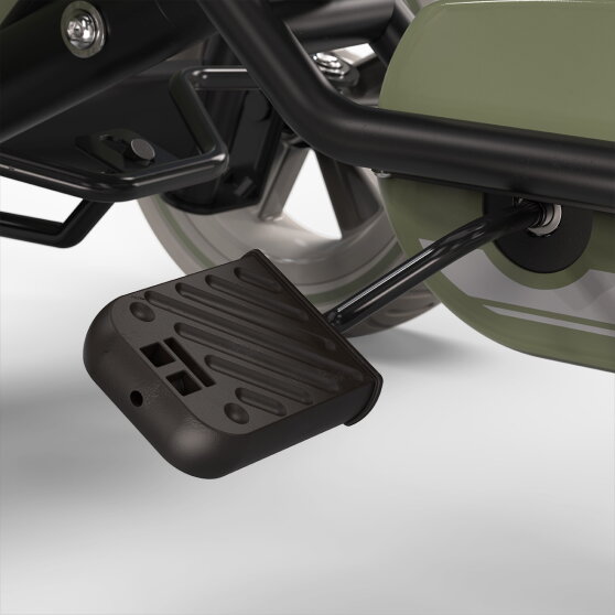 EXIT Foxy go-kart per bambini verde | go-kart a pedali da 2 anni