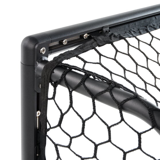 Porta da calcio in alluminio EXIT Scala 120x80cm - nero