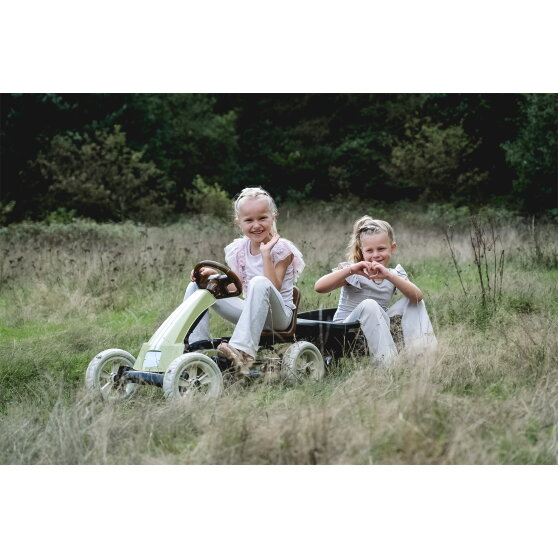 EXIT Foxy go-kart per bambini verde | go-kart a pedali da 2 anni