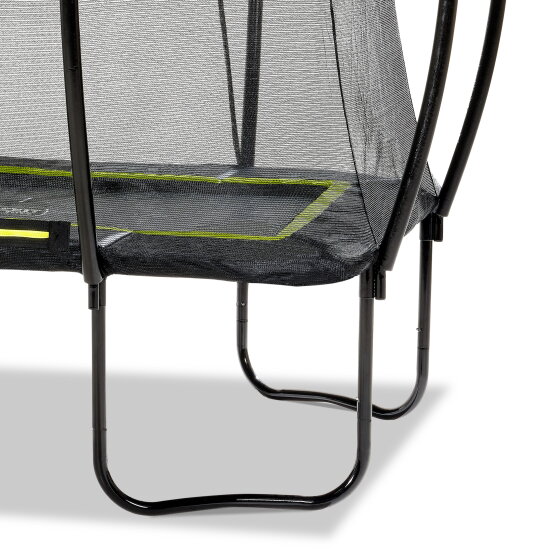 Trampolino elastico EXIT Silhouette 153x214cm - nero