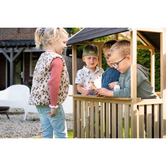 Casetta da gioco in legno per bambini EXIT Panorama 300