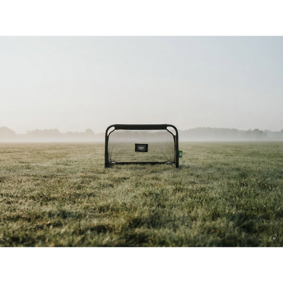 Porta da calcio in acciaio EXIT Pico 90x60cm (set da 2) - nero