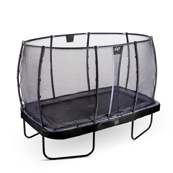 Trampolino elastico EXIT Elegant Premium set completo 214x366cm - nero