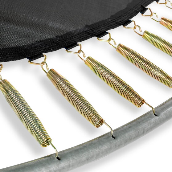 Trampolino elastico EXIT Allure Premium 244x427cm - verde