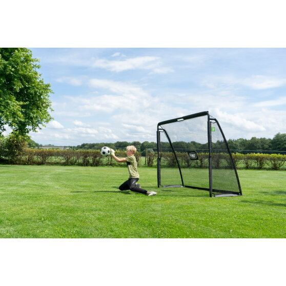Porta da calcio in acciaio EXIT Coppa 220x170cm - nera