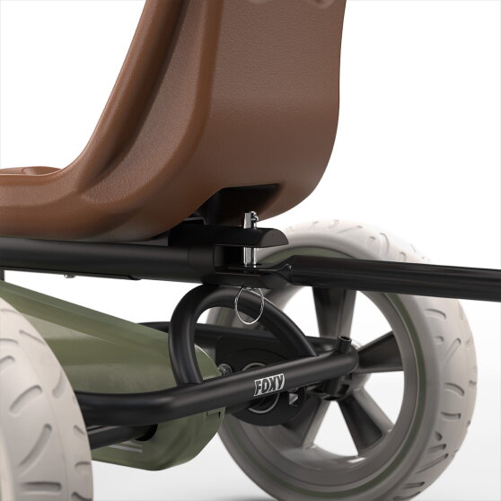 EXIT Foxy go-kart con rimorchio per bambini verde | da 2 anni