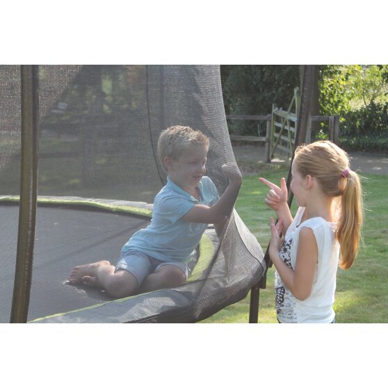 EXIT Silhouette trampoline ø427cm - black