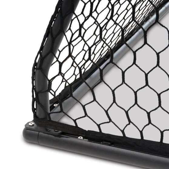 Porta da calcio in alluminio EXIT Scala 120x80cm - nero