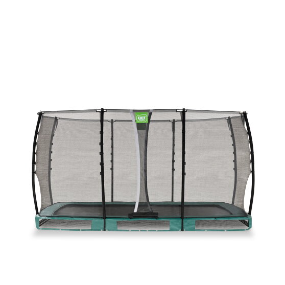 Trampolino elastico interrato EXIT Allure Classic 214x366cm - verde