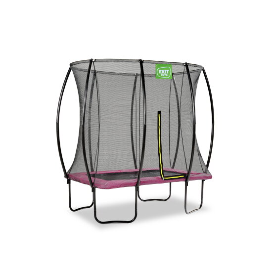 Trampolino elastico EXIT Silhouette 153x214cm - rosa