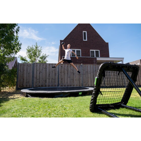 Trampolino elastico interrato sportivo EXIT Elegant ø305cm - nero