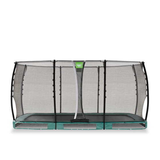 Trampolino elastico interrato EXIT Allure Classic 244x427cm - verde