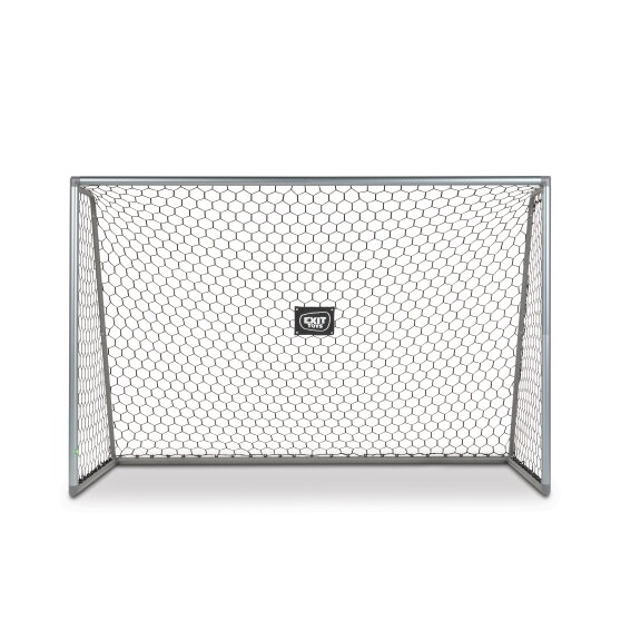 Porta da calcio in alluminio EXIT Scala 300x200cm - argento opaco