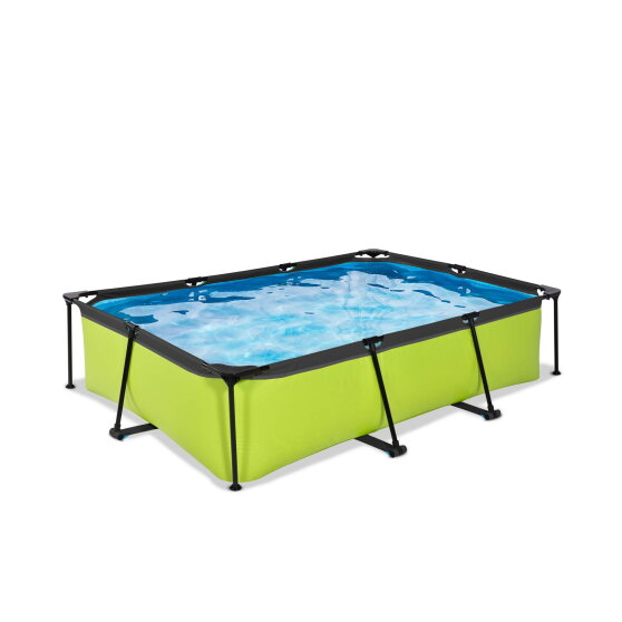 Piscina EXIT Lime 300x200x65cm con pompa filtro - verde