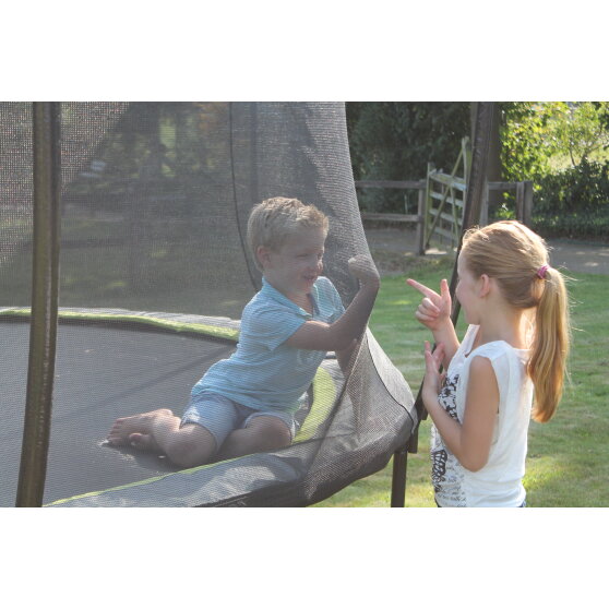 Trampolino elastico EXIT Silhouette ø427cm - nero