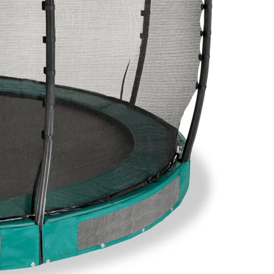 Trampolino elastico interrato EXIT Allure Premium ø305cm - verde