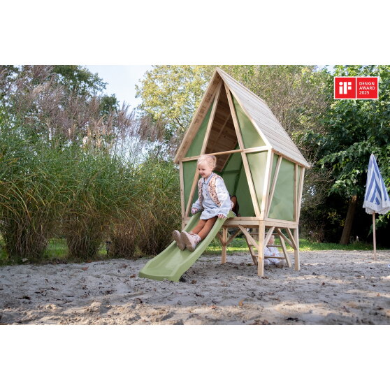 Casetta da gioco per bambini Yuki 300 con scivolo EXIT Toys