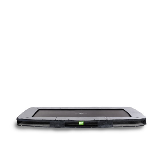 Trampolino elastico interrato sportivo EXIT Elegant Premium 214x366cm - nero