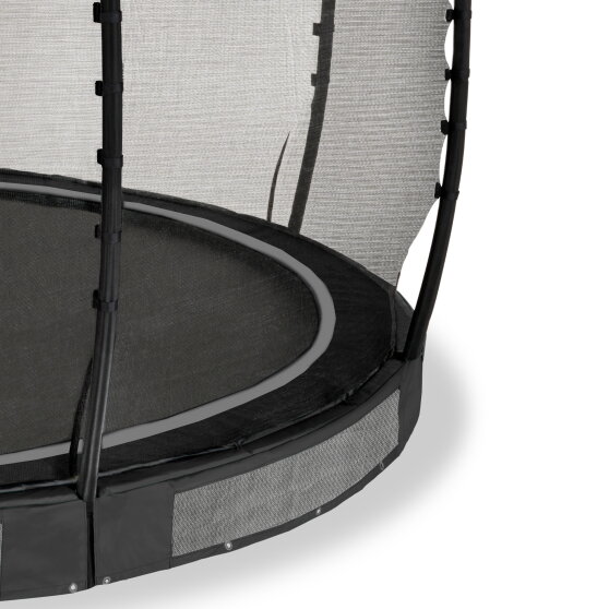 Trampolino elastico interrato EXIT Allure Classic &oslash;305cm - nero