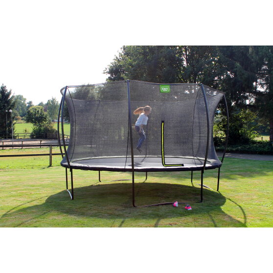 Trampolino elastico EXIT Silhouette ø427cm - nero
