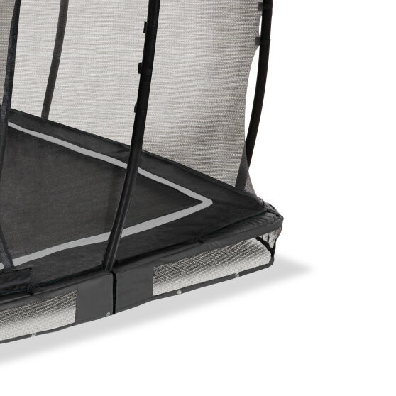 EXIT Allure Classic ground trampoline 214x366cm - black