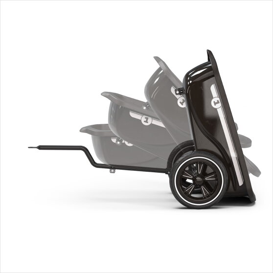 Rimorchio EXIT Foxy kart &ndash; nero