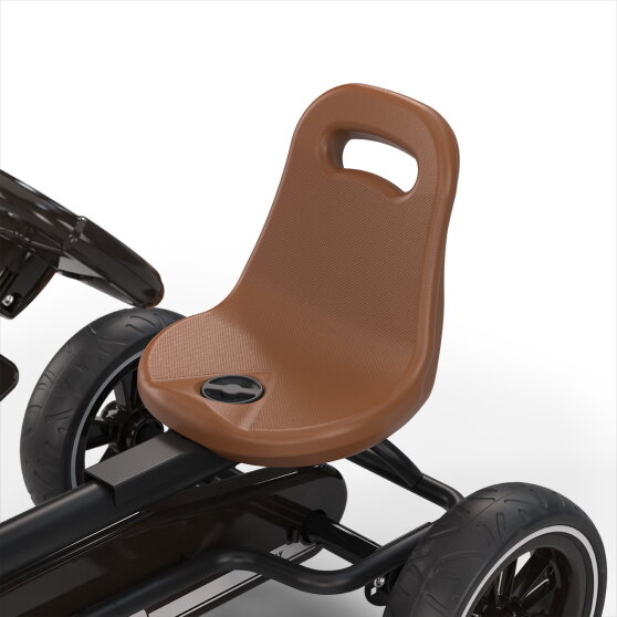 EXIT Foxy go-kart per bambini nero | go-kart a pedali da 2 anni