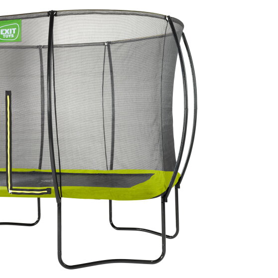 Trampolino elastico EXIT Silhouette 244x366cm - verde