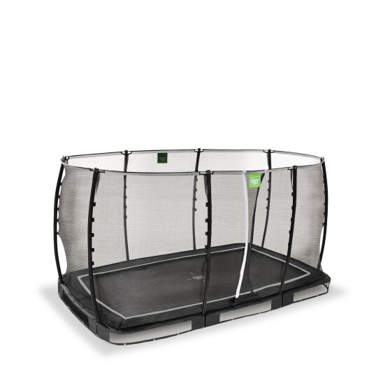 Trampolino elastico interrato EXIT Allure Classic 214x366cm - nero
