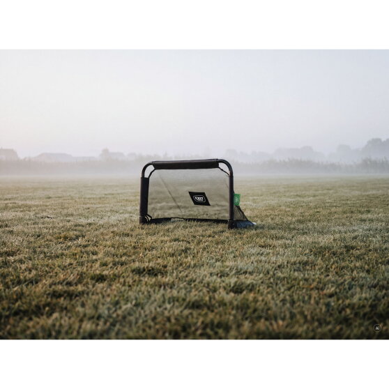 Porta da calcio in acciaio EXIT Pico 90x60cm (set da 2) - nero