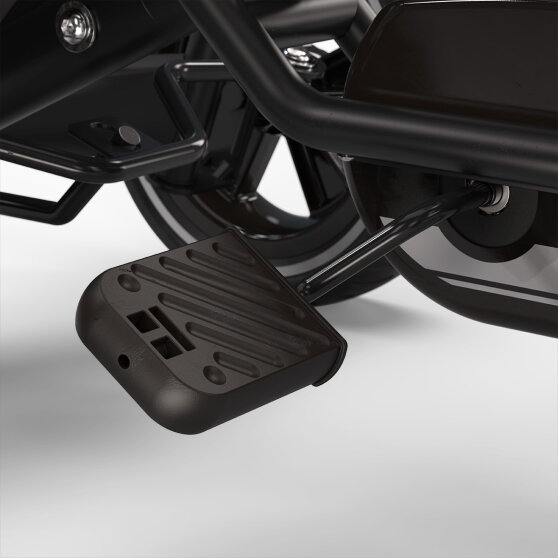 EXIT Foxy go-kart per bambini nero | go-kart a pedali da 2 anni