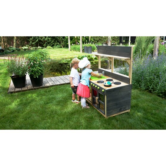EXIT Yummy 200 wooden outdoor kitchen - natural